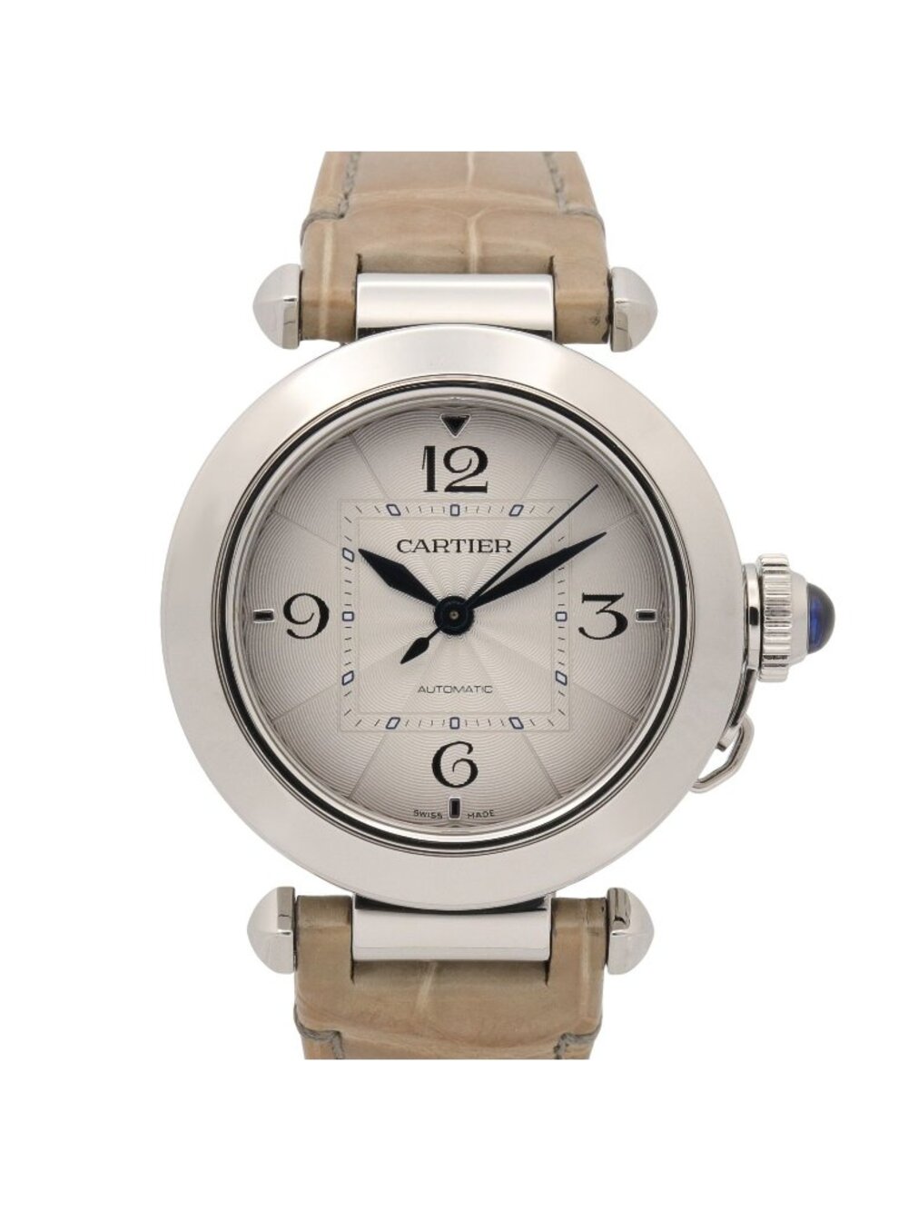Cartier Watch Pasha de Cartier Silver Stainless Steel